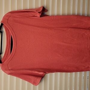 •CHICOS• Pink Boat collar Shirt ez 3(XL)